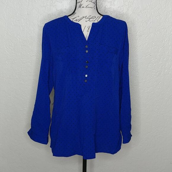 Notations Polka Dot Top Size M - Picture 1 of 6